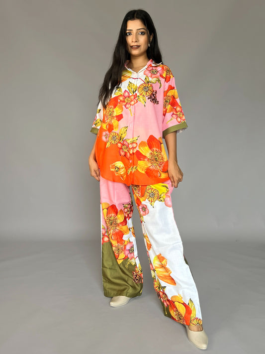 Floral Print Coord Set
