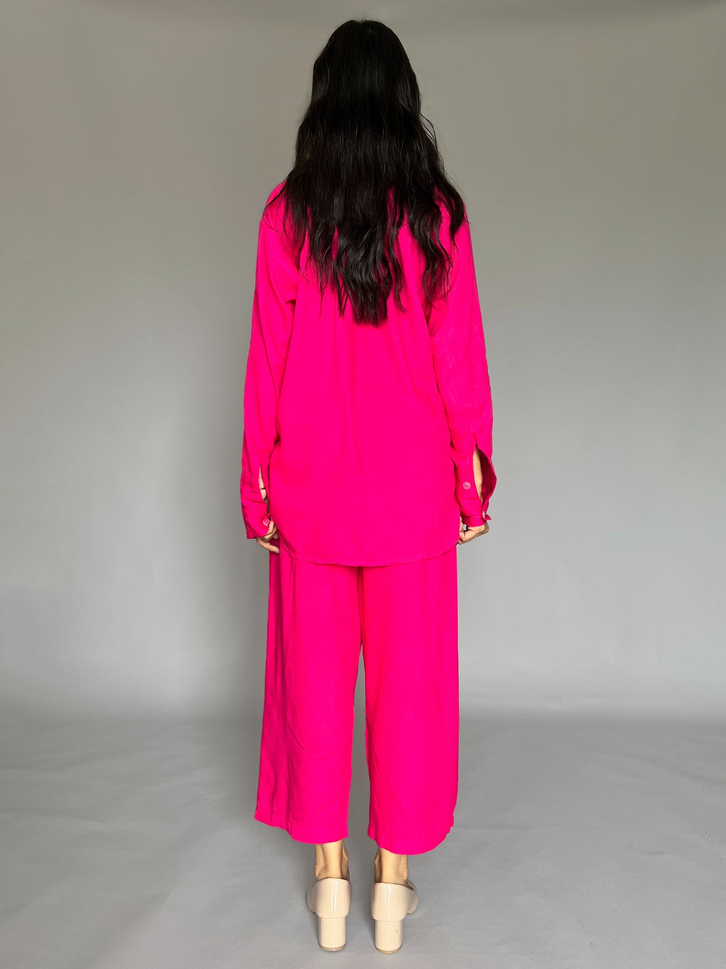 Solid 2 Piece  Coord Set