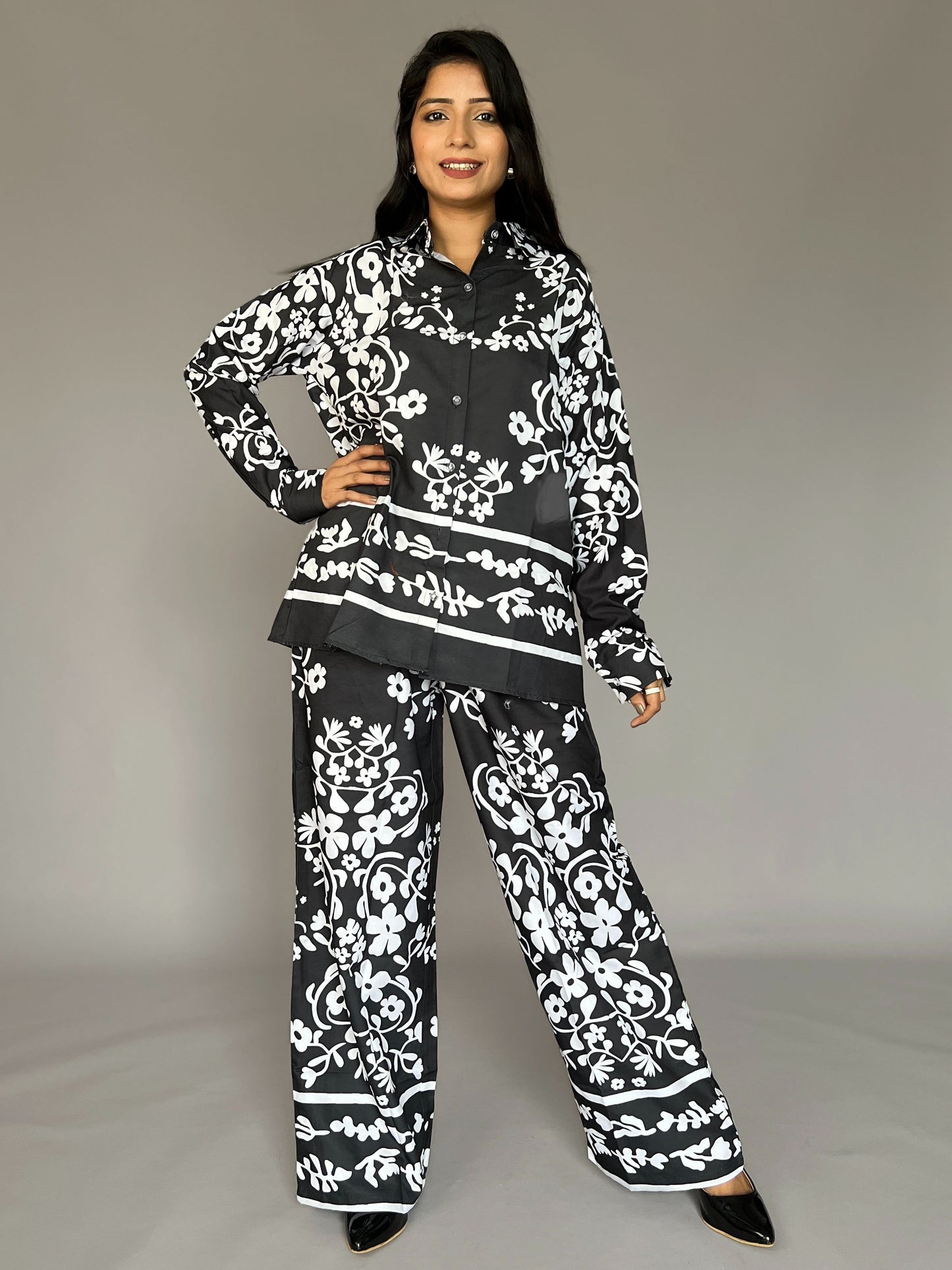 Printed 2 Piece Coord Set