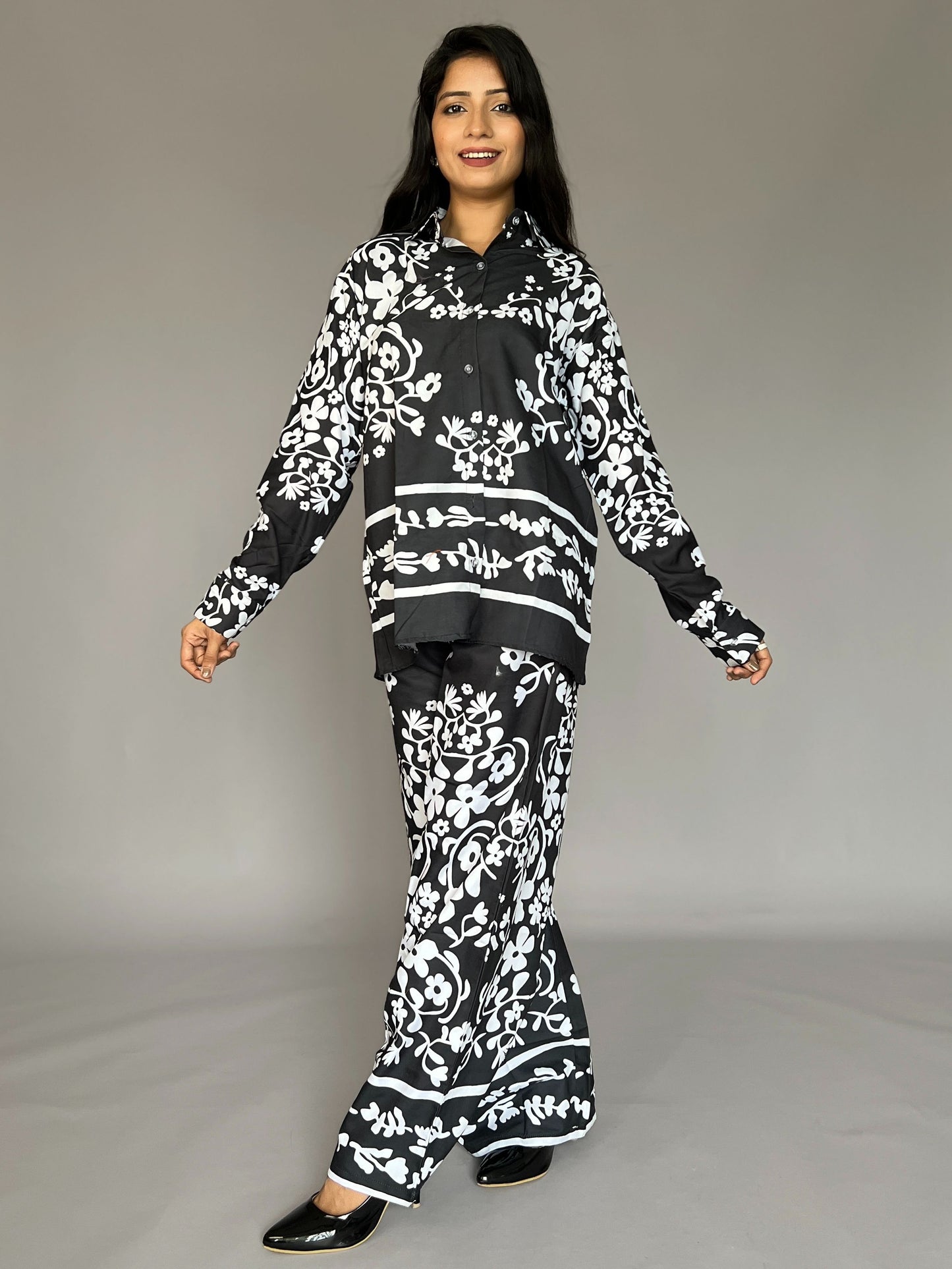 Printed 2 Piece Coord Set