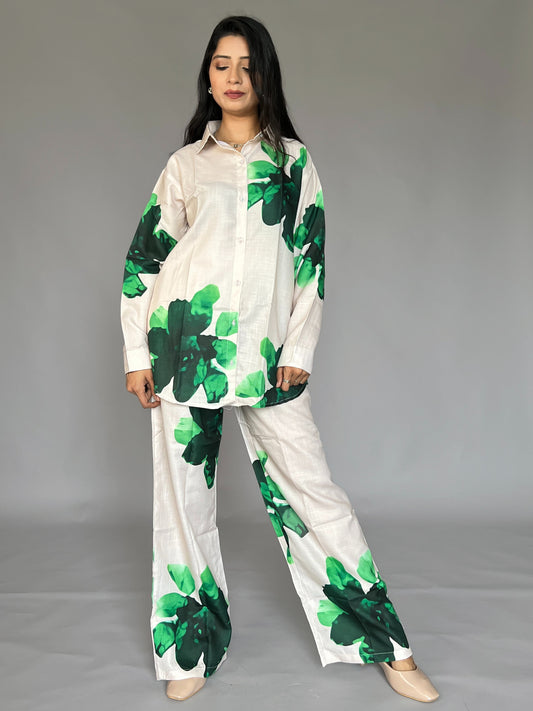 Printed 2 Piece Coord Set