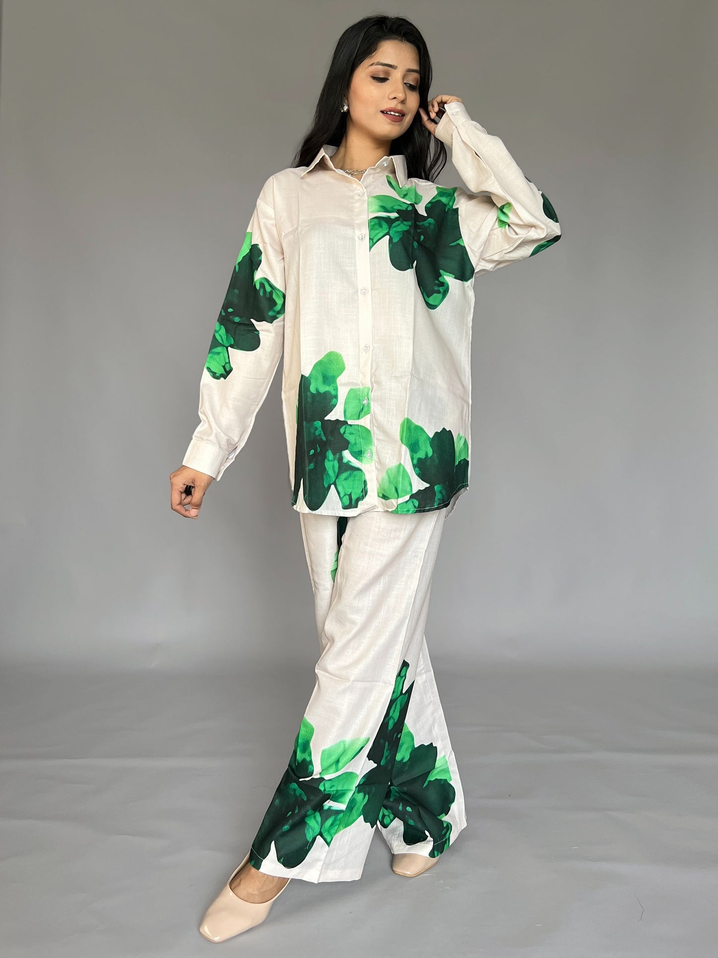 Printed 2 Piece Coord Set
