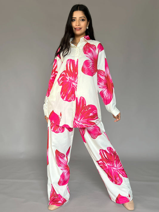 Printed 2 Piece Coord Set