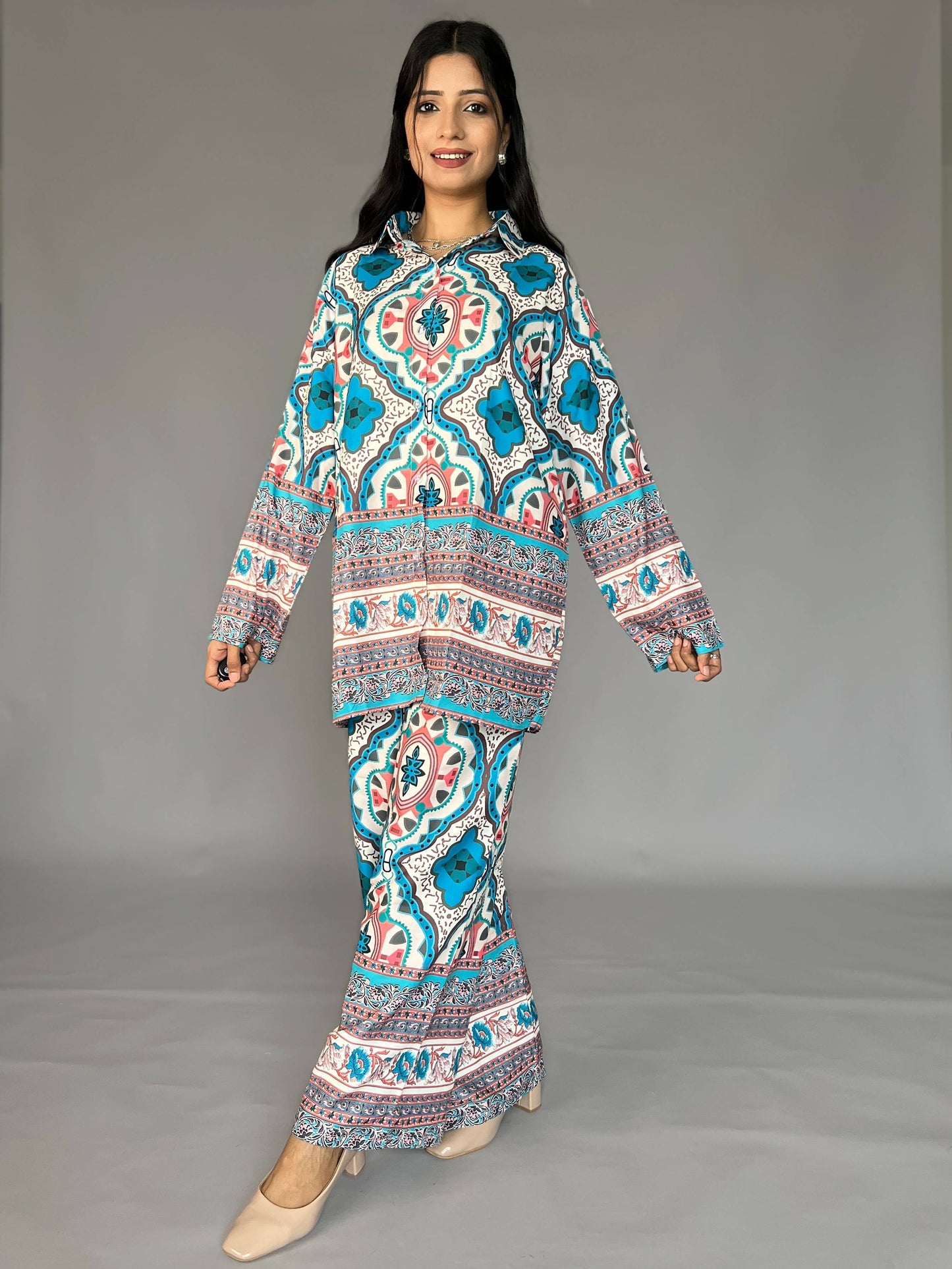 Printed 2 piece Coord Set