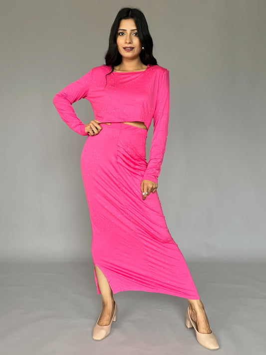 Skirt-Top 2 Piece Coord Set