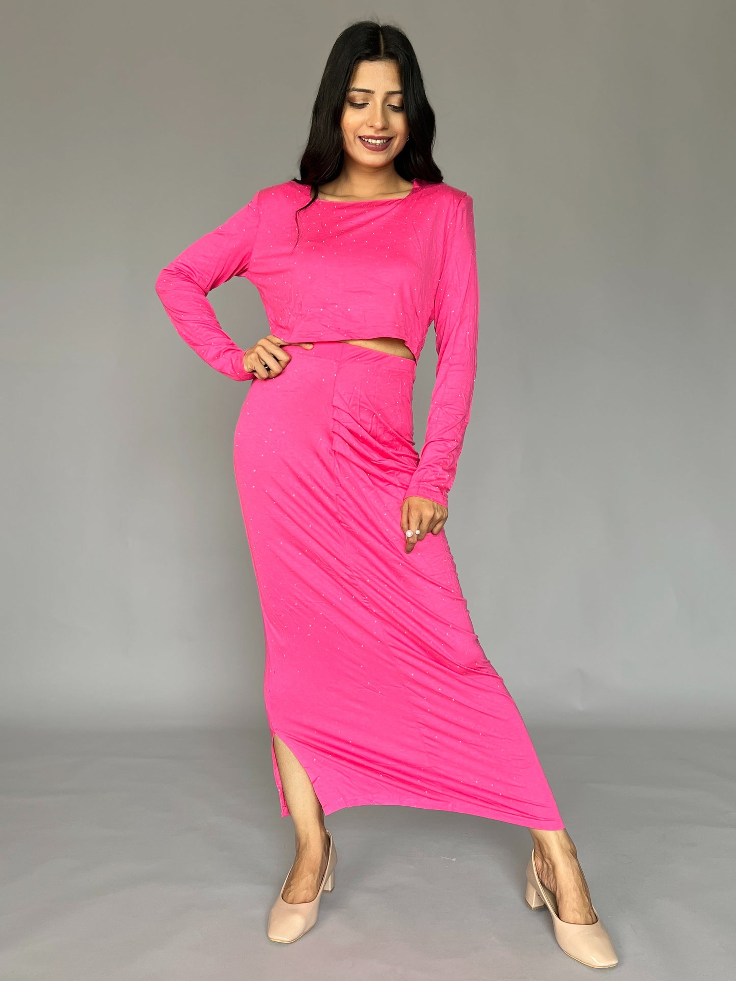 Skirt-Top 2 Piece Coord Set