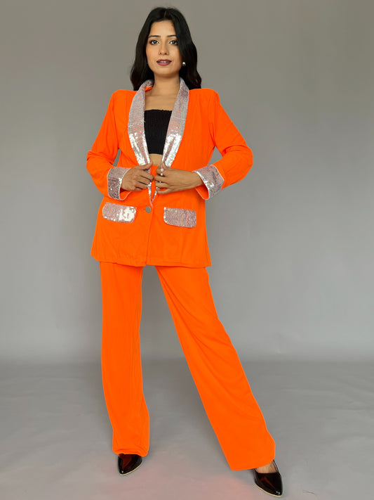 2 Piece Blazer Coord Set