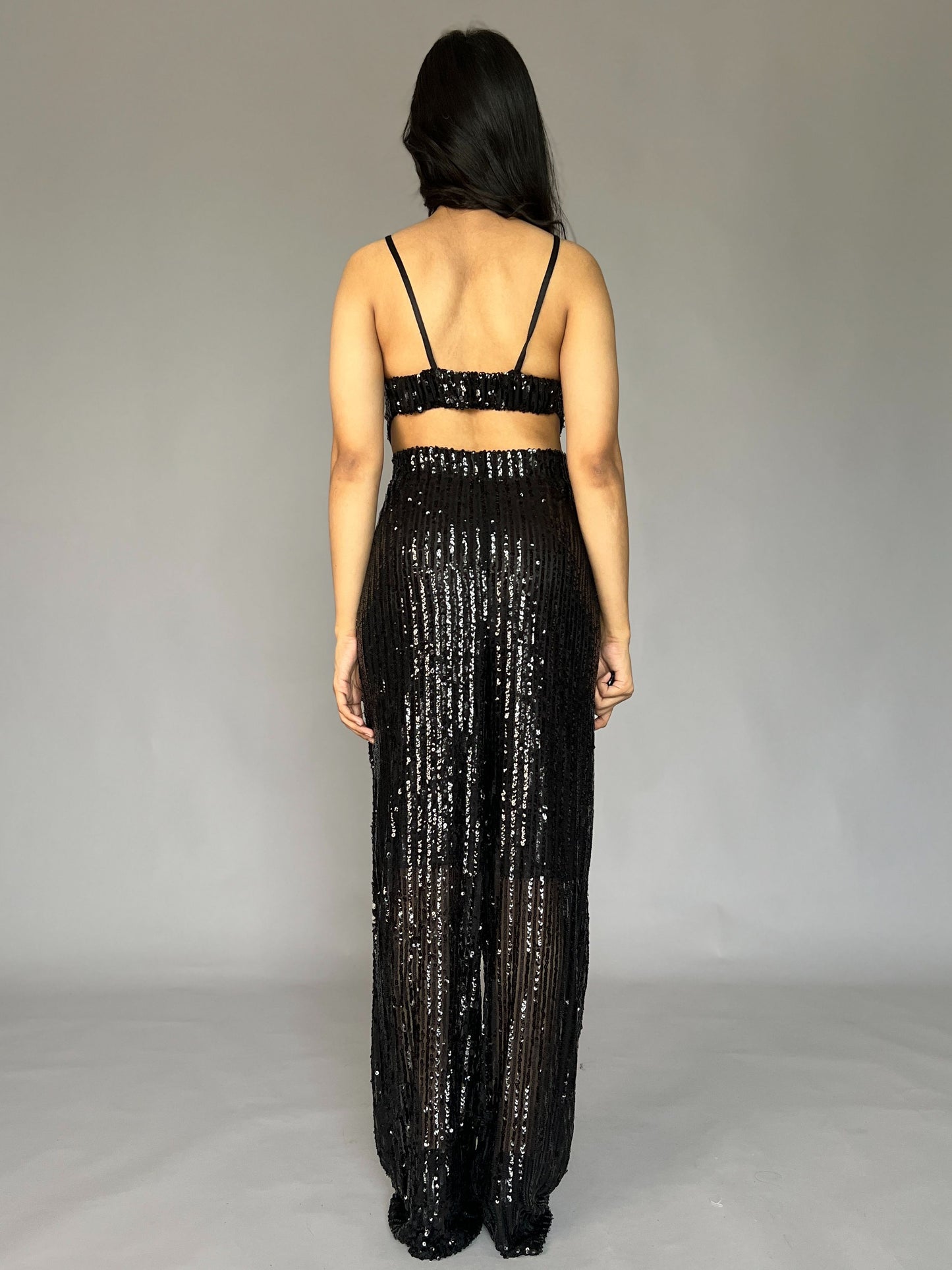 Sequin 2 Piece Pants Coord Set