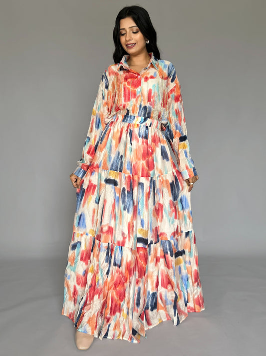 Skirt-Top 2 Piece Coord Set