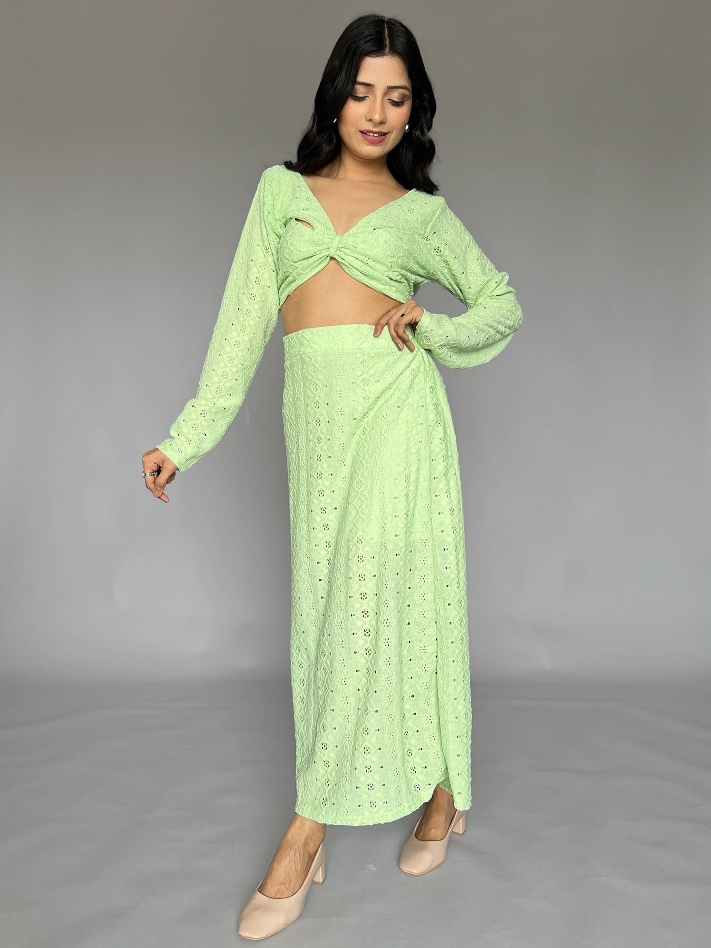 Skirt-Top 2 Piece  Coord Set