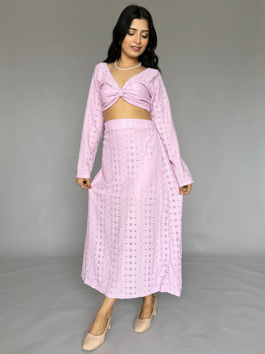 Skirt-Top 2 Piece  Coord Set