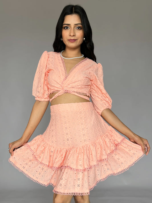 Skirt-Top 2 Piece  Coord Set