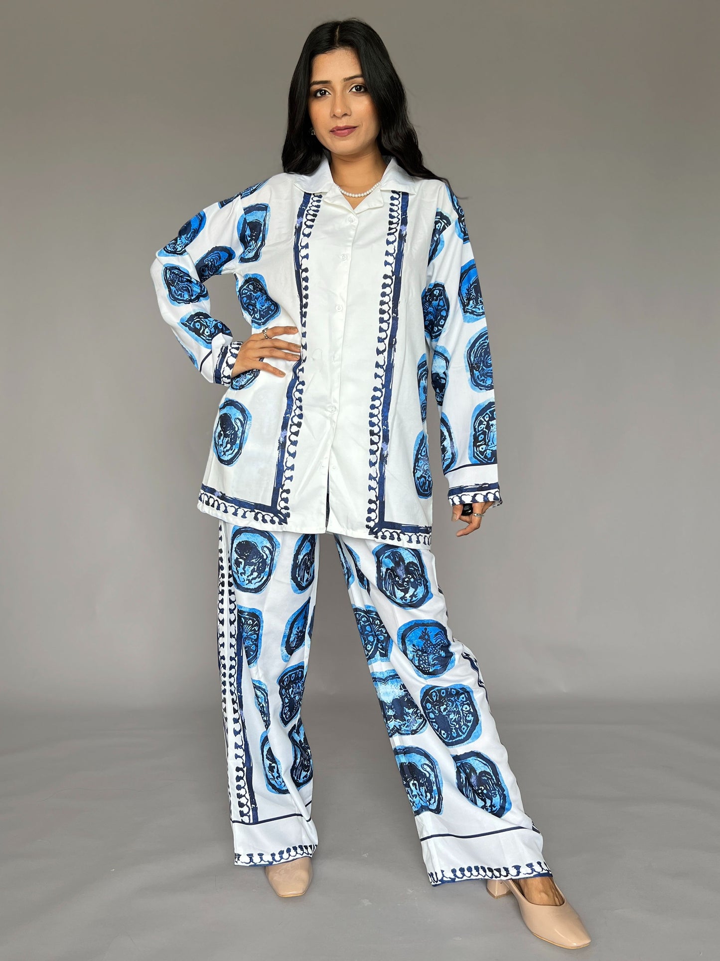 Printed 2 Piece Coord Set