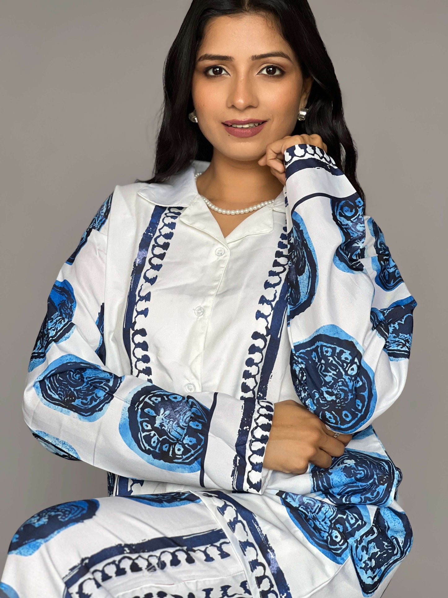 Printed 2 Piece Coord Set
