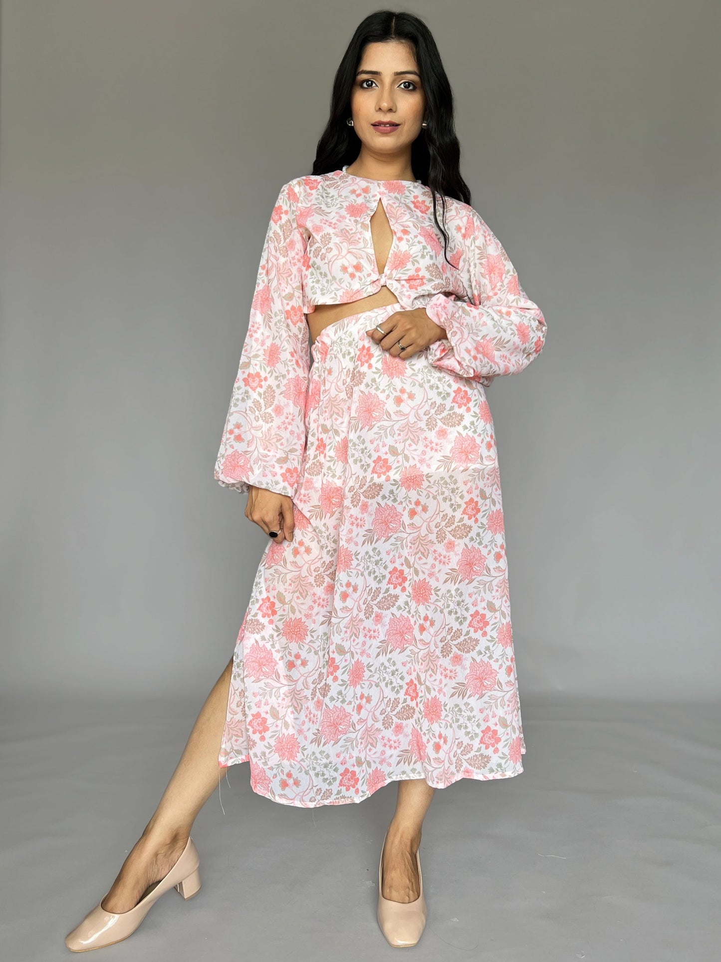 Skirt-Top 2 Piece  Coord Set