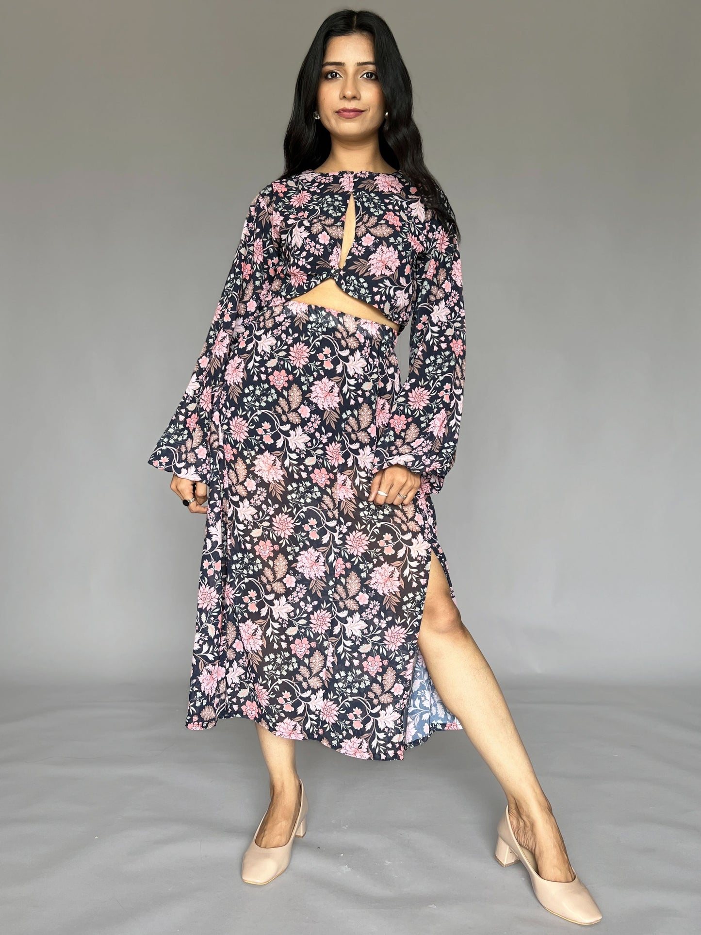 Skirt-Top 2 Piece  Coord Set