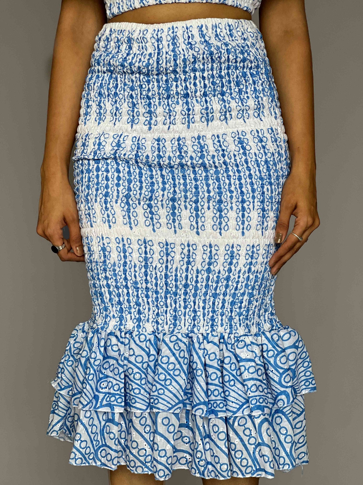 Hawai Skirt-Top 2 Piece Coord set