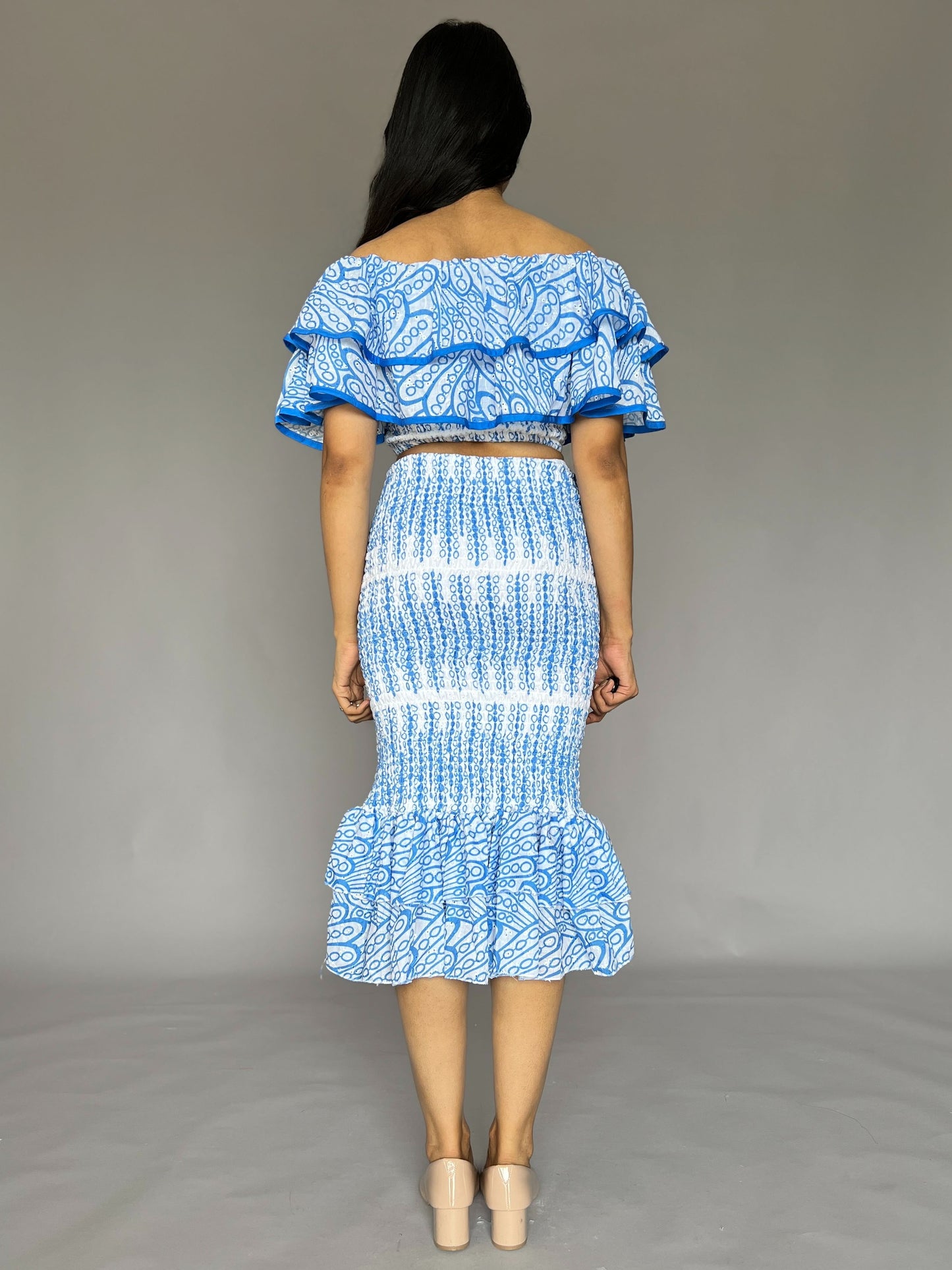 Hawai Skirt-Top 2 Piece Coord set