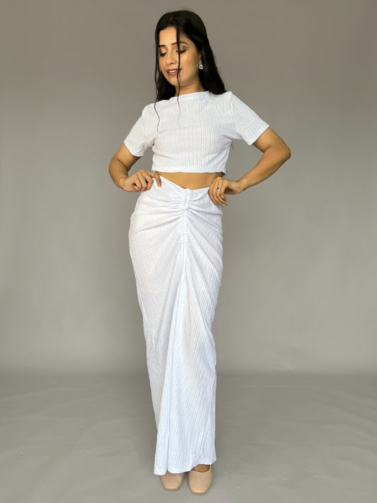 Split Skirt-Top 2 Piece Coord set