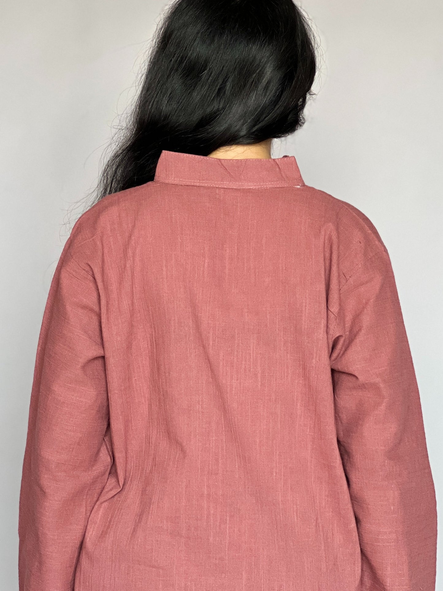 Brick Rose 2-Piece Minimal Coord Set