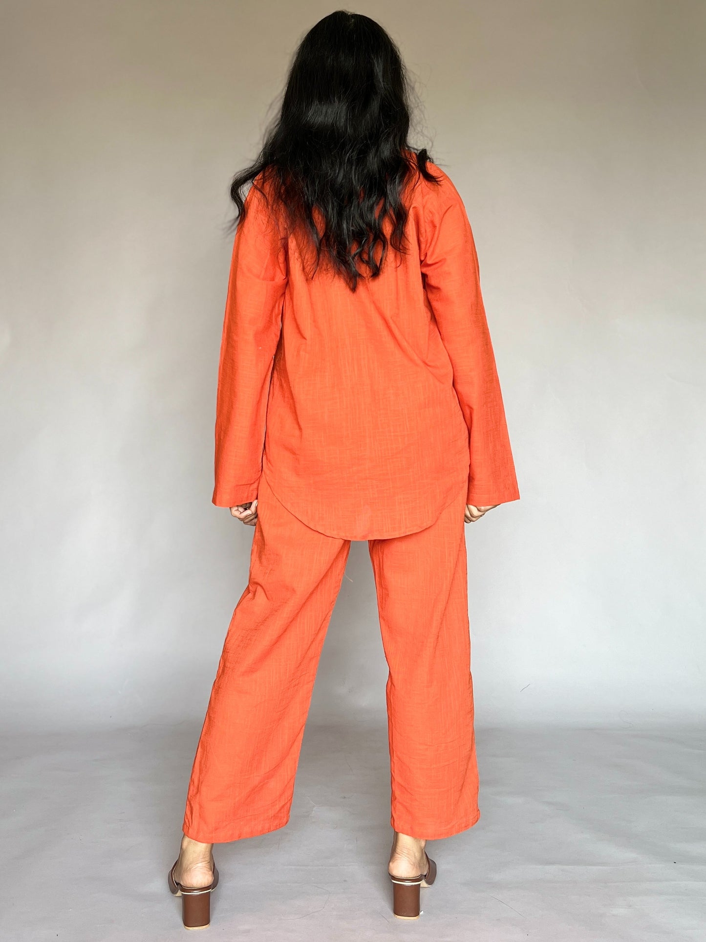 Rust Orange 2-Piece Bold Coord Set