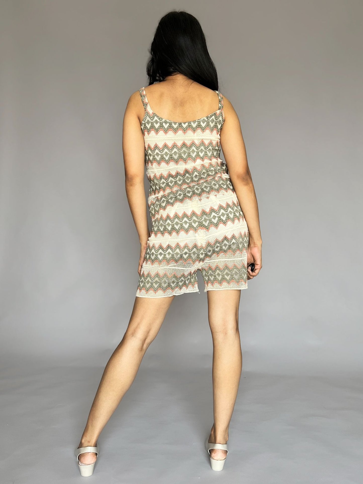 2 Piece Knit Co-ord Set – Sleeveless Top & Shorts
