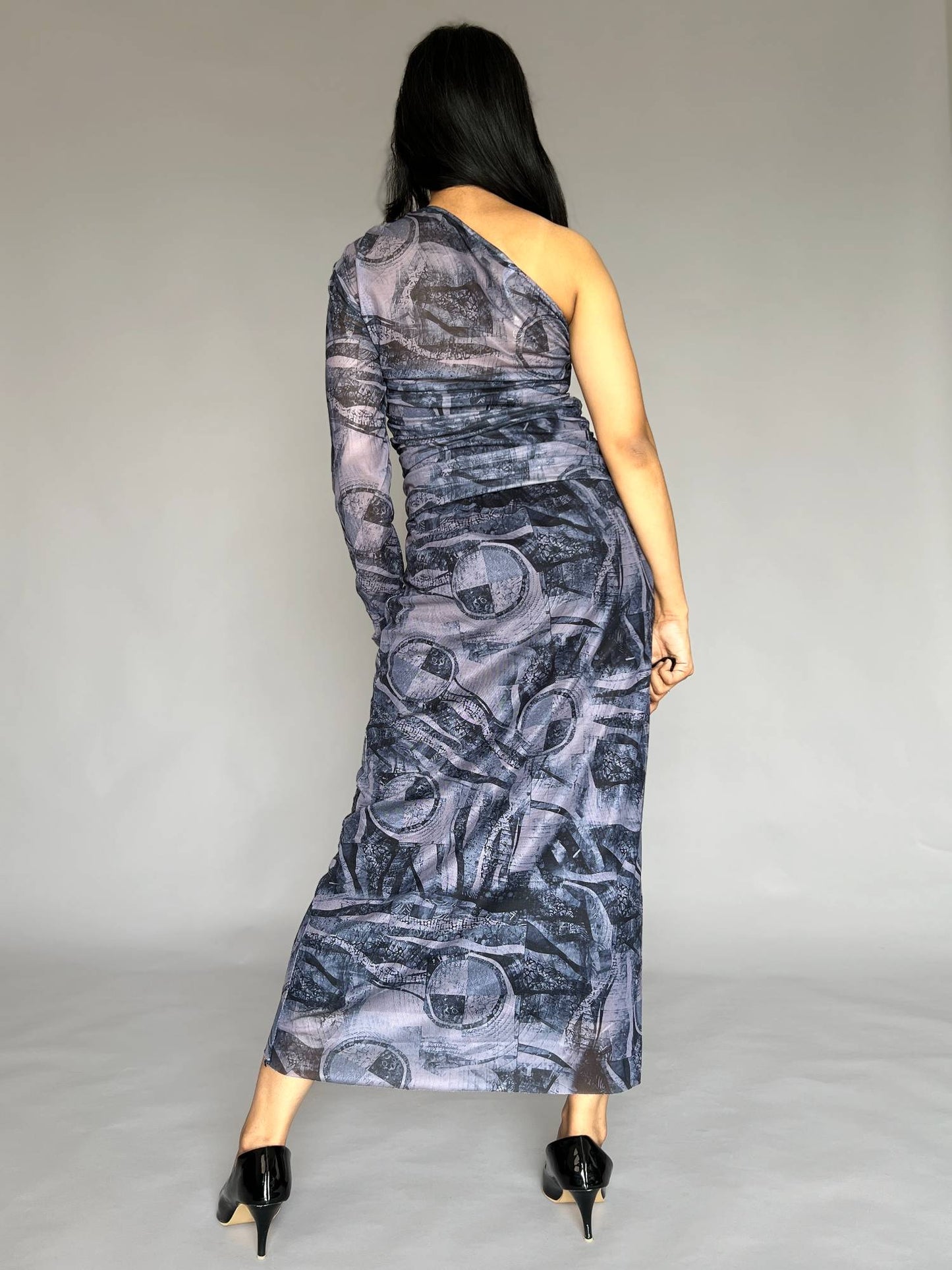Abstract 2-Piece Skirt Co-ord Set
