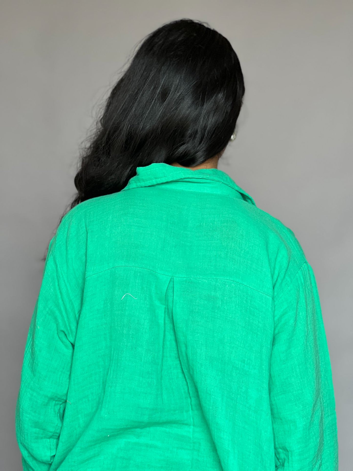 Green Solid 2 Piece Shorts Co-ord Set