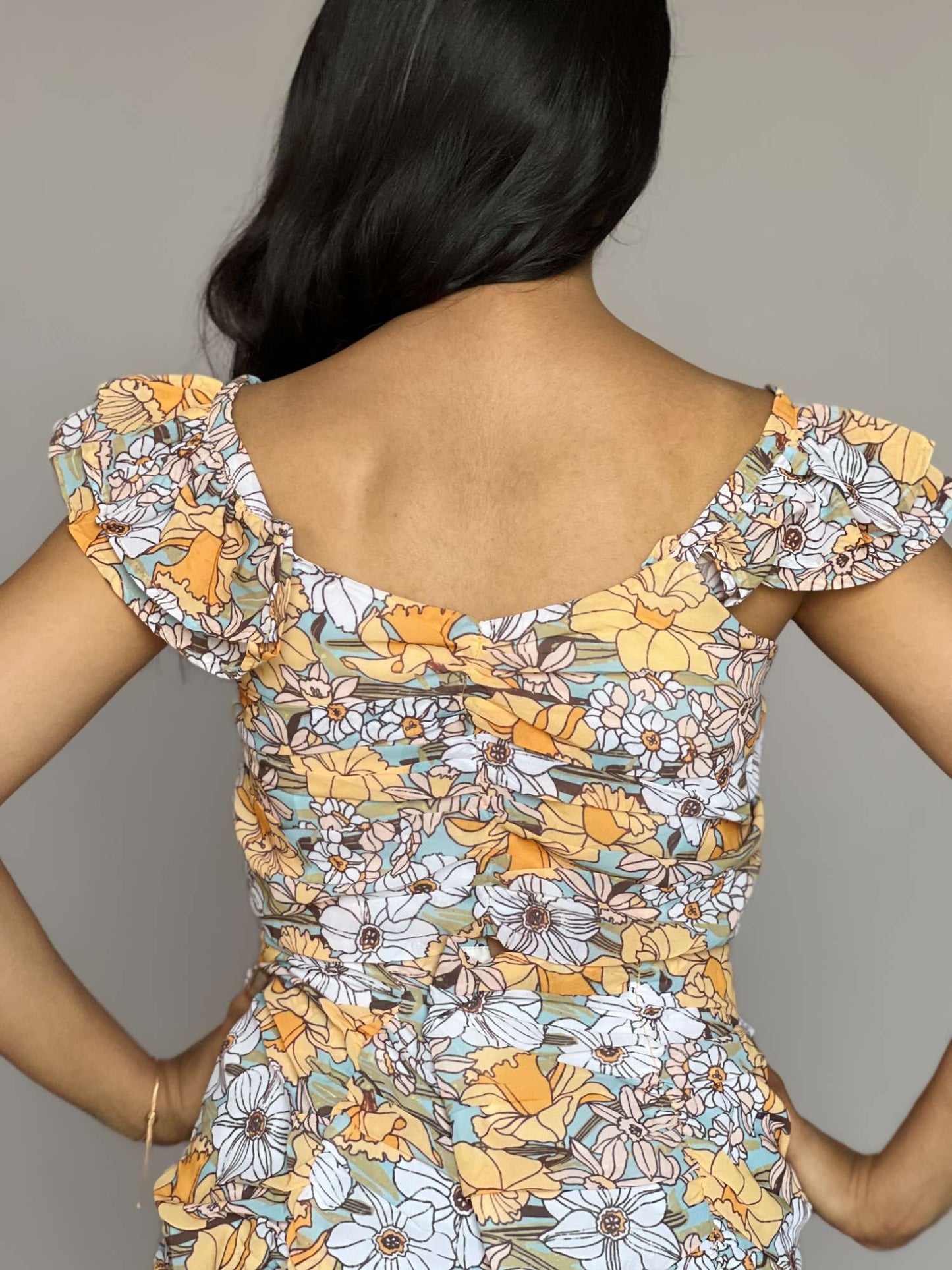Floral 2-Piece Skirt Co-ord Set