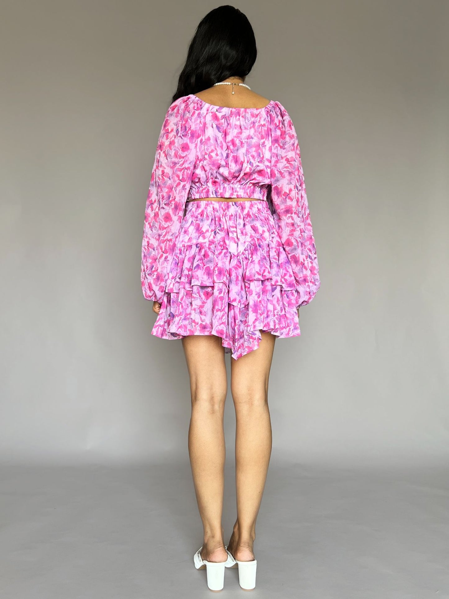 Floral 2-Piece Skirt Co-ord Set