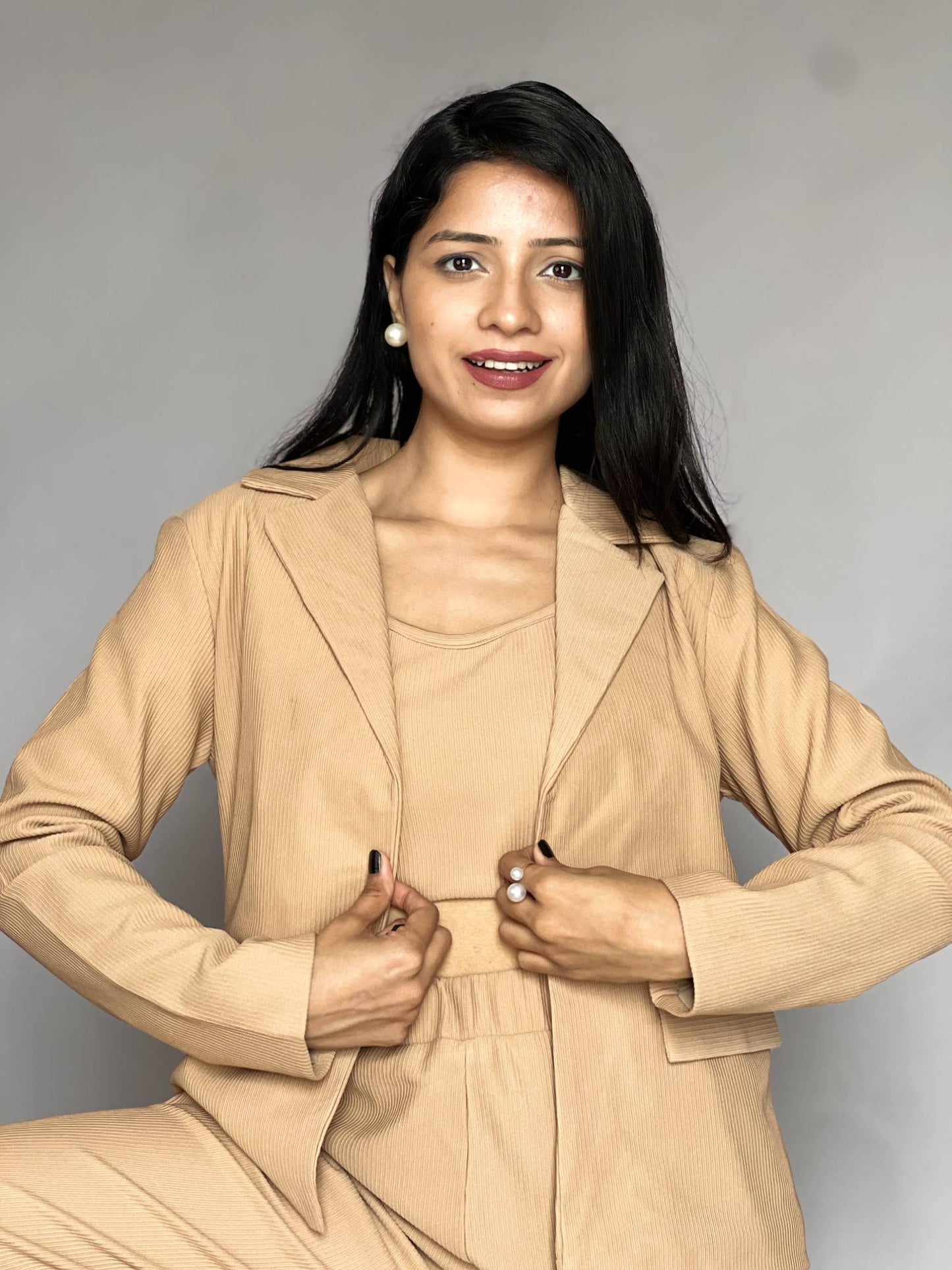 Three-Piece Blazer Co-Ord Set