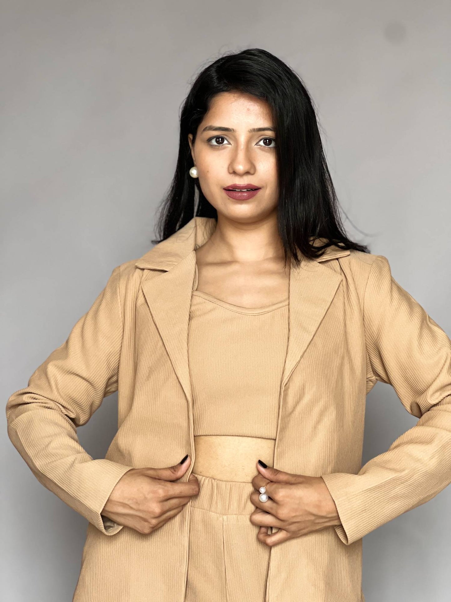 Three-Piece Blazer Co-Ord Set