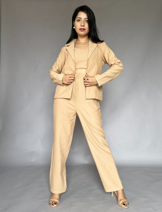 Three-Piece Blazer Co-Ord Set