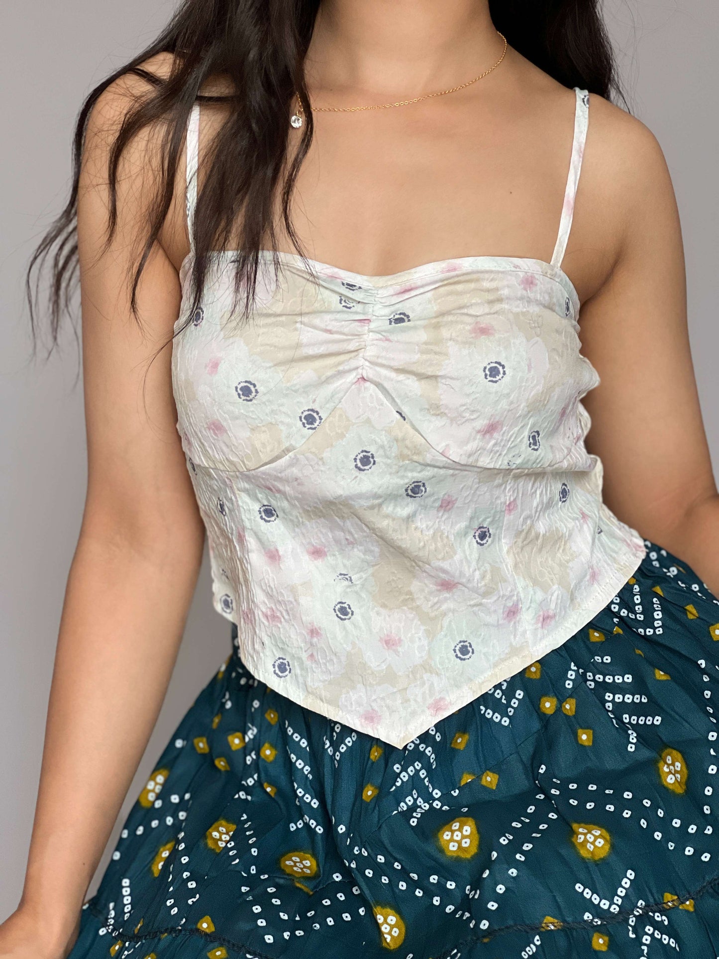 Indo-western Skirt-Top Coord Set