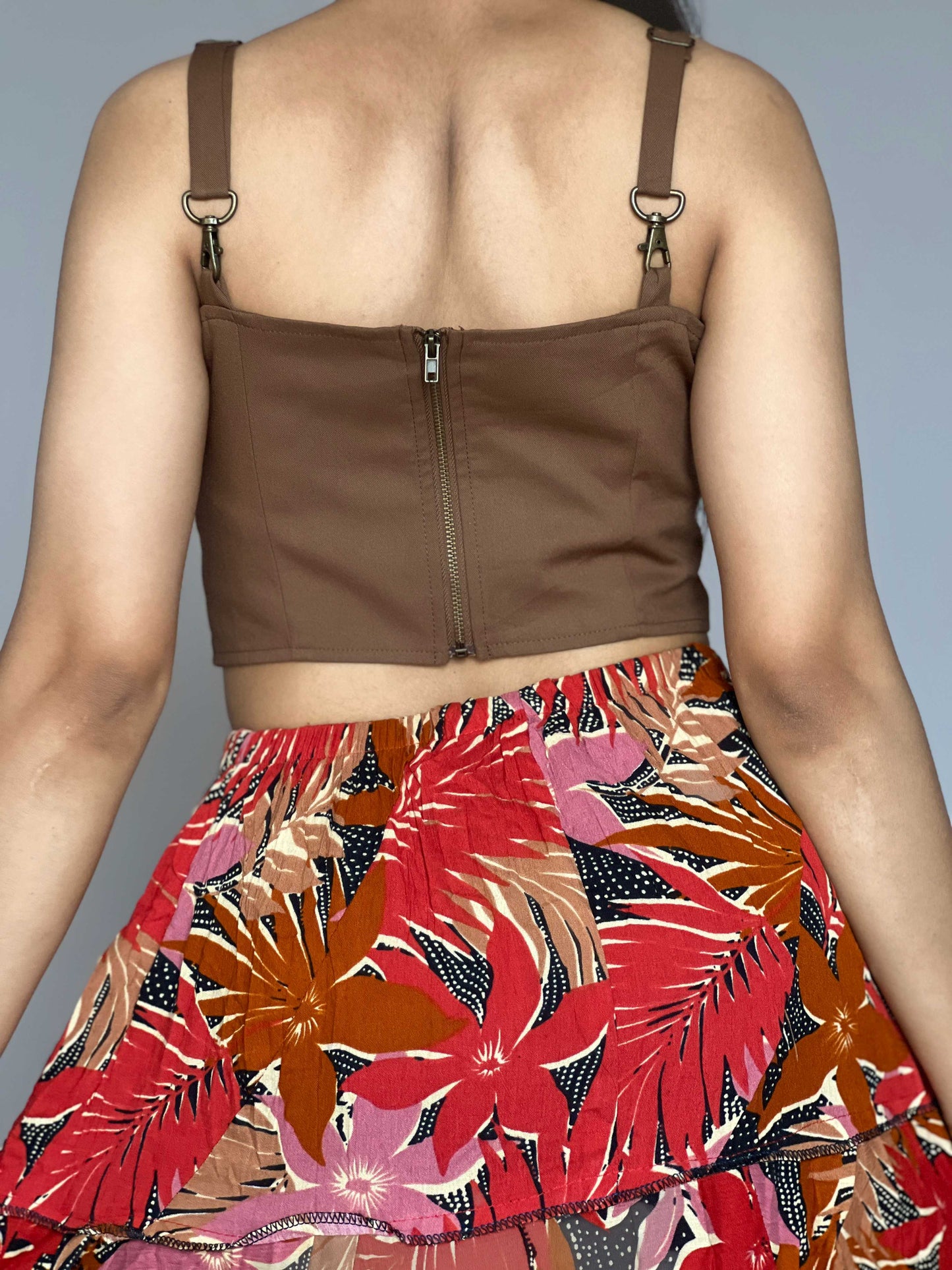 Indo-western Skirt-Top Coord Set