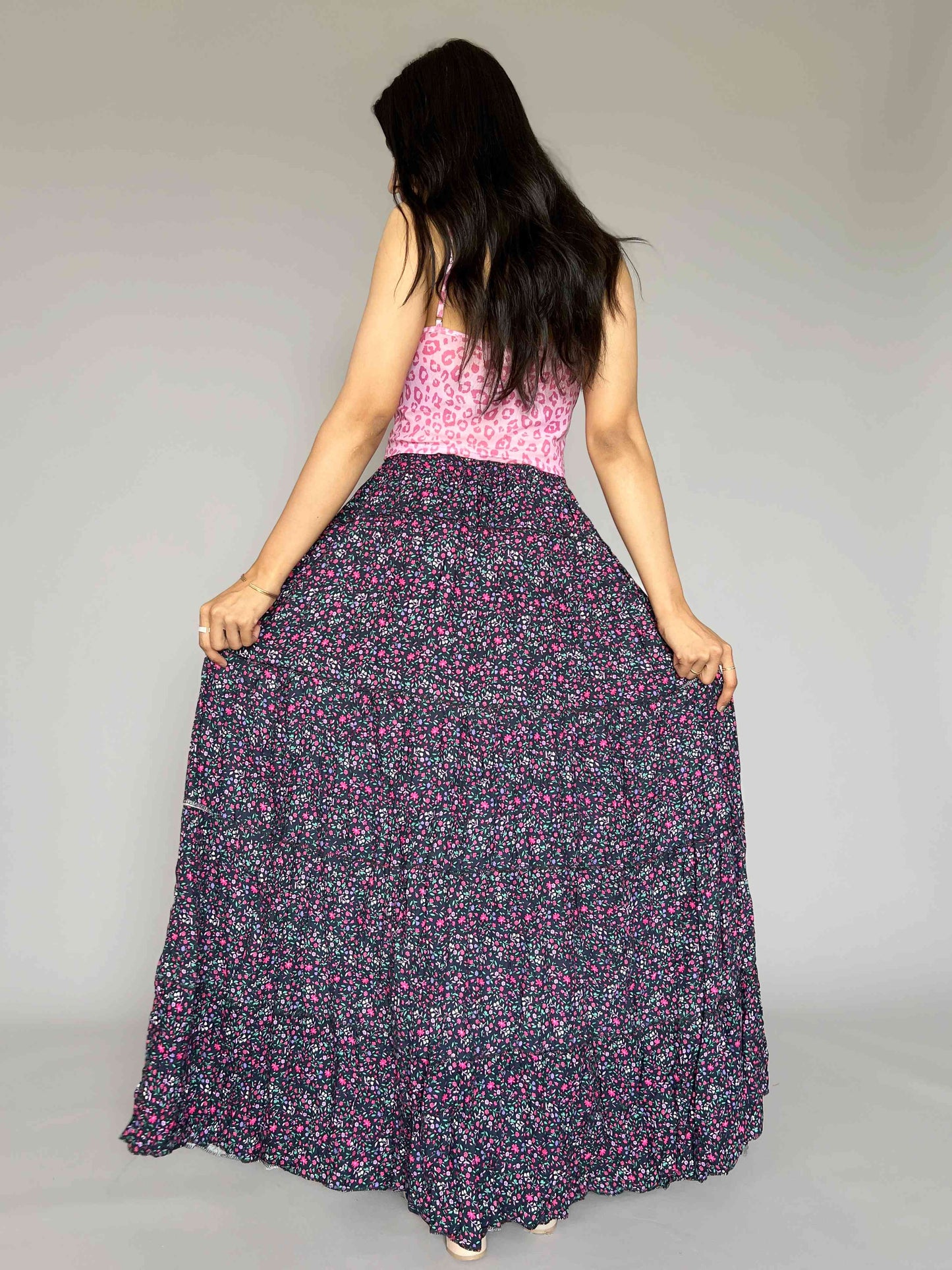 Indo-western Skirt-Top Coord Set