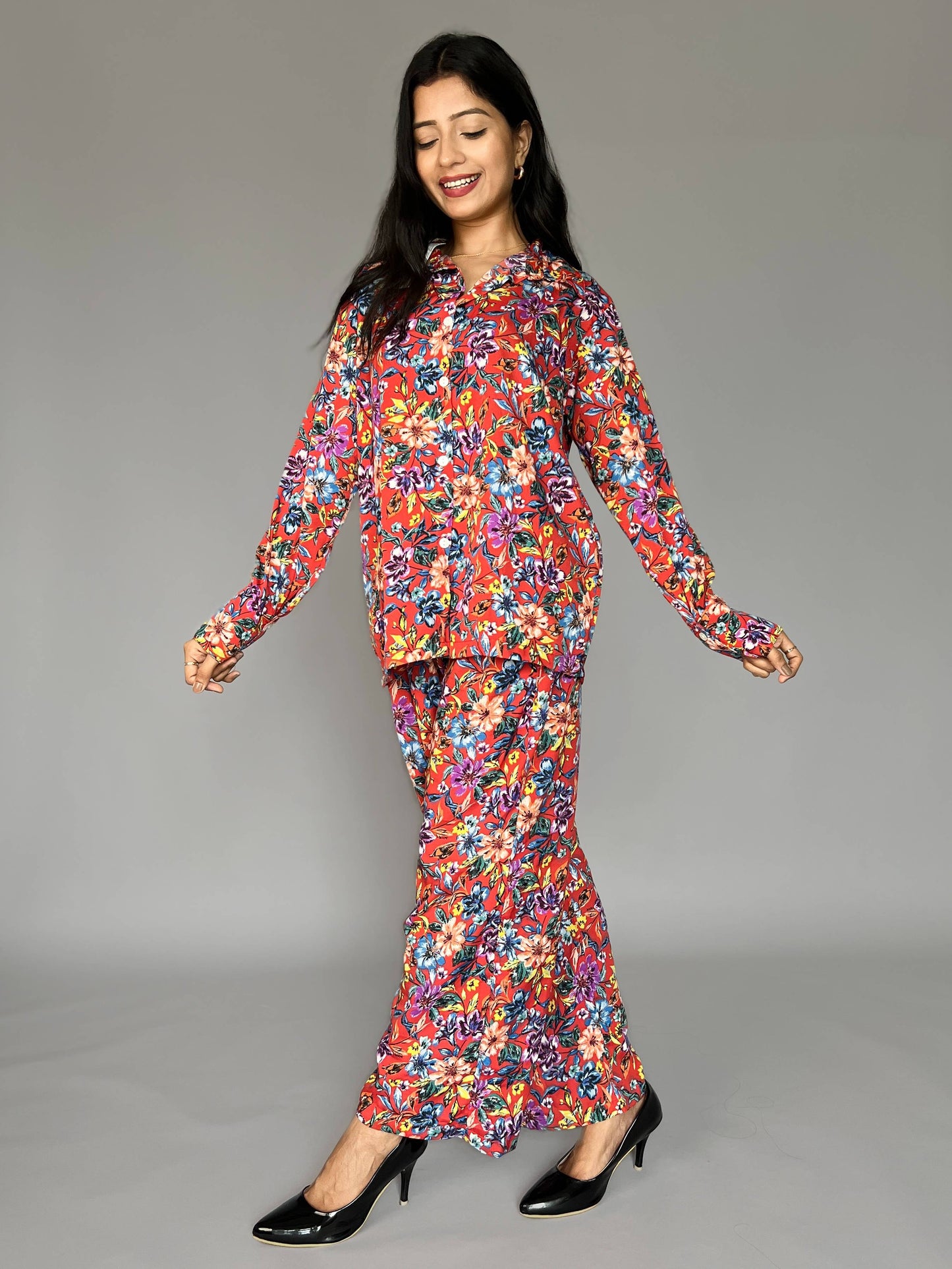 Floral Print Coord Set