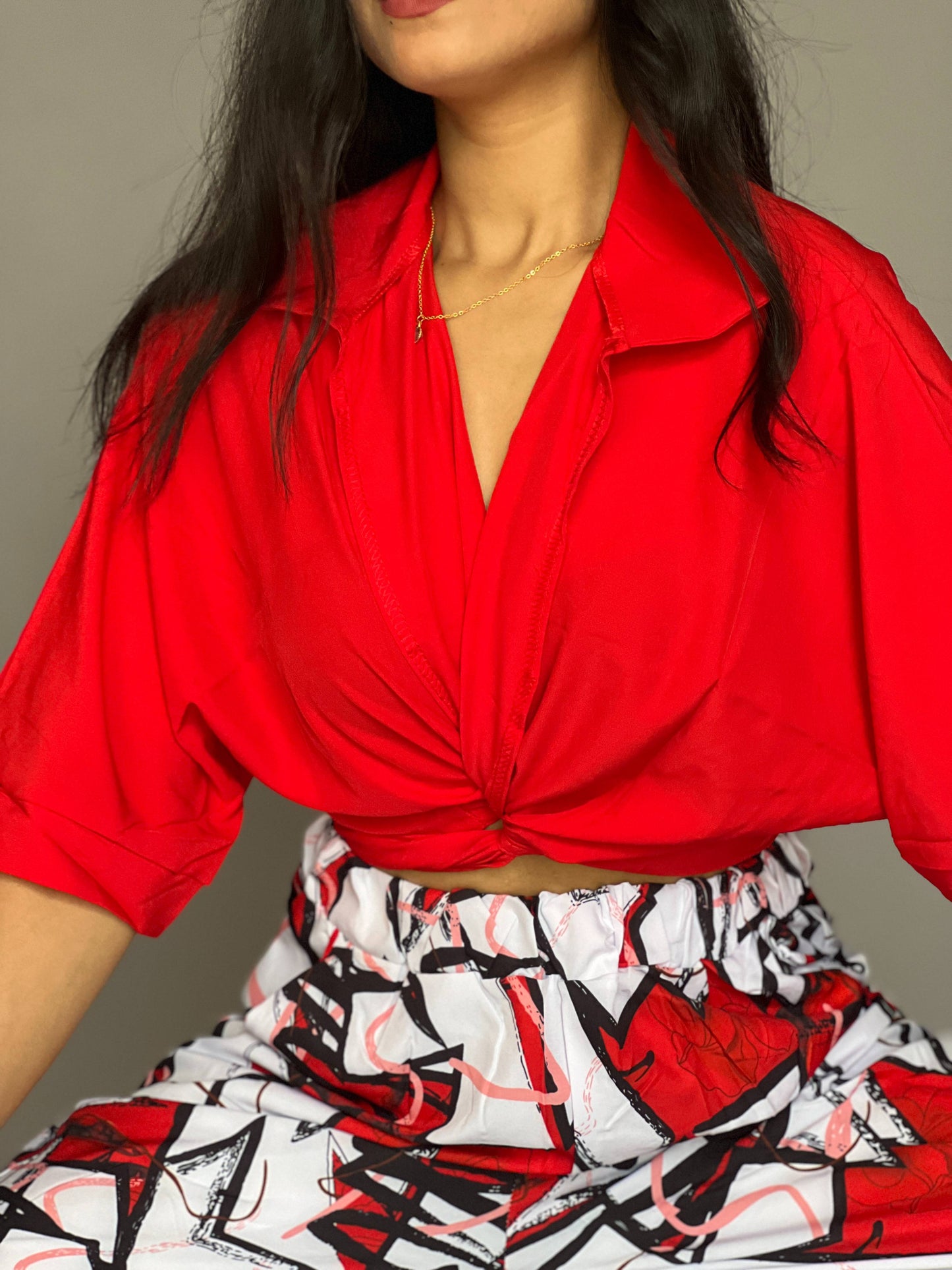 Printed 2 Piece Coord Set