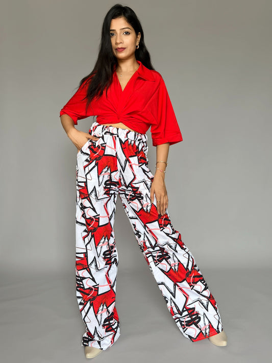 Printed 2 Piece Coord Set