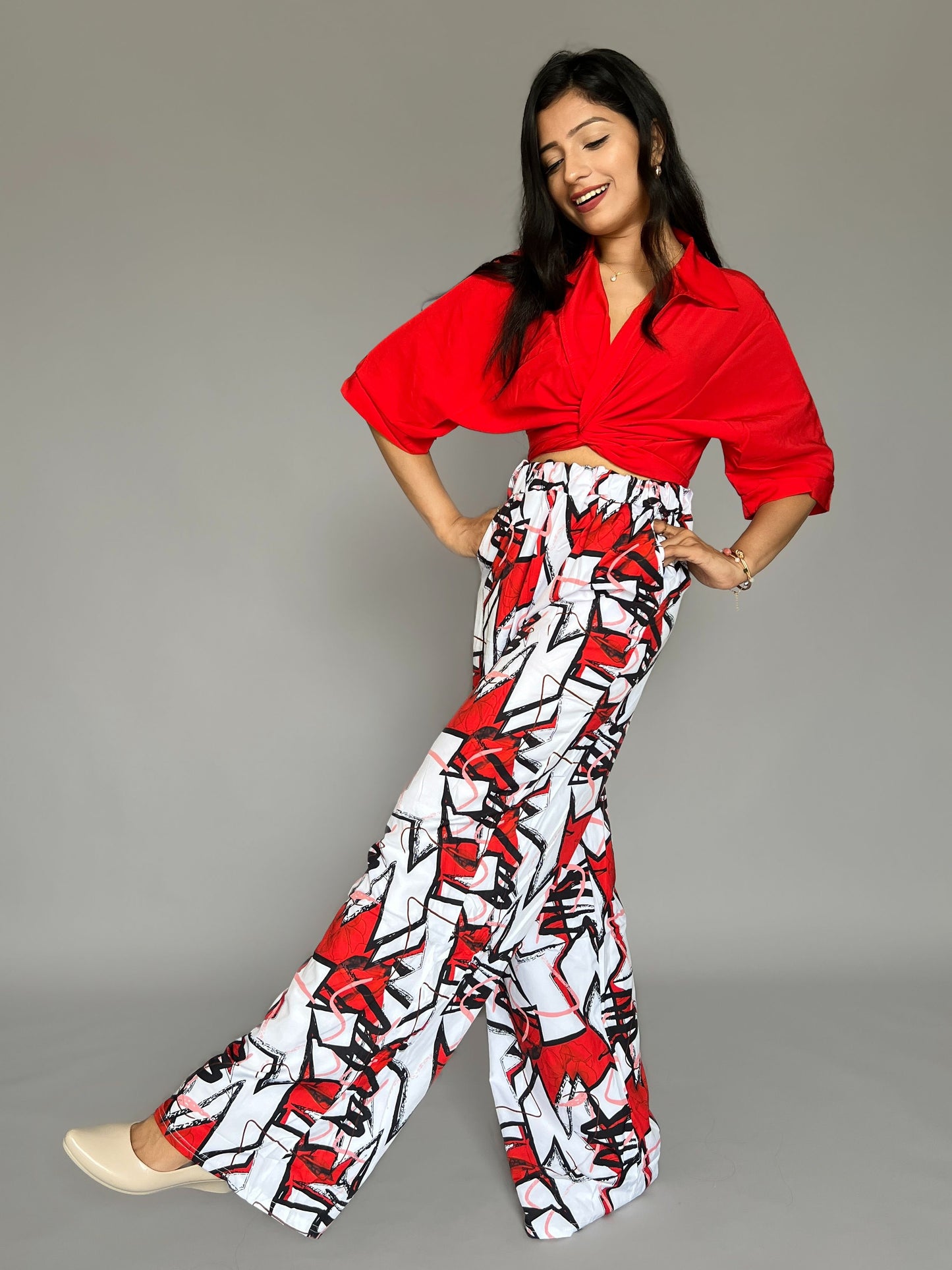 Printed 2 Piece Coord Set