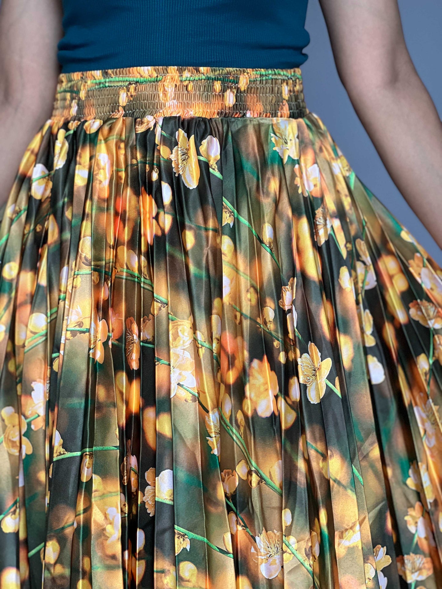 Floral Skirt-Top 2 Piece Coord Set